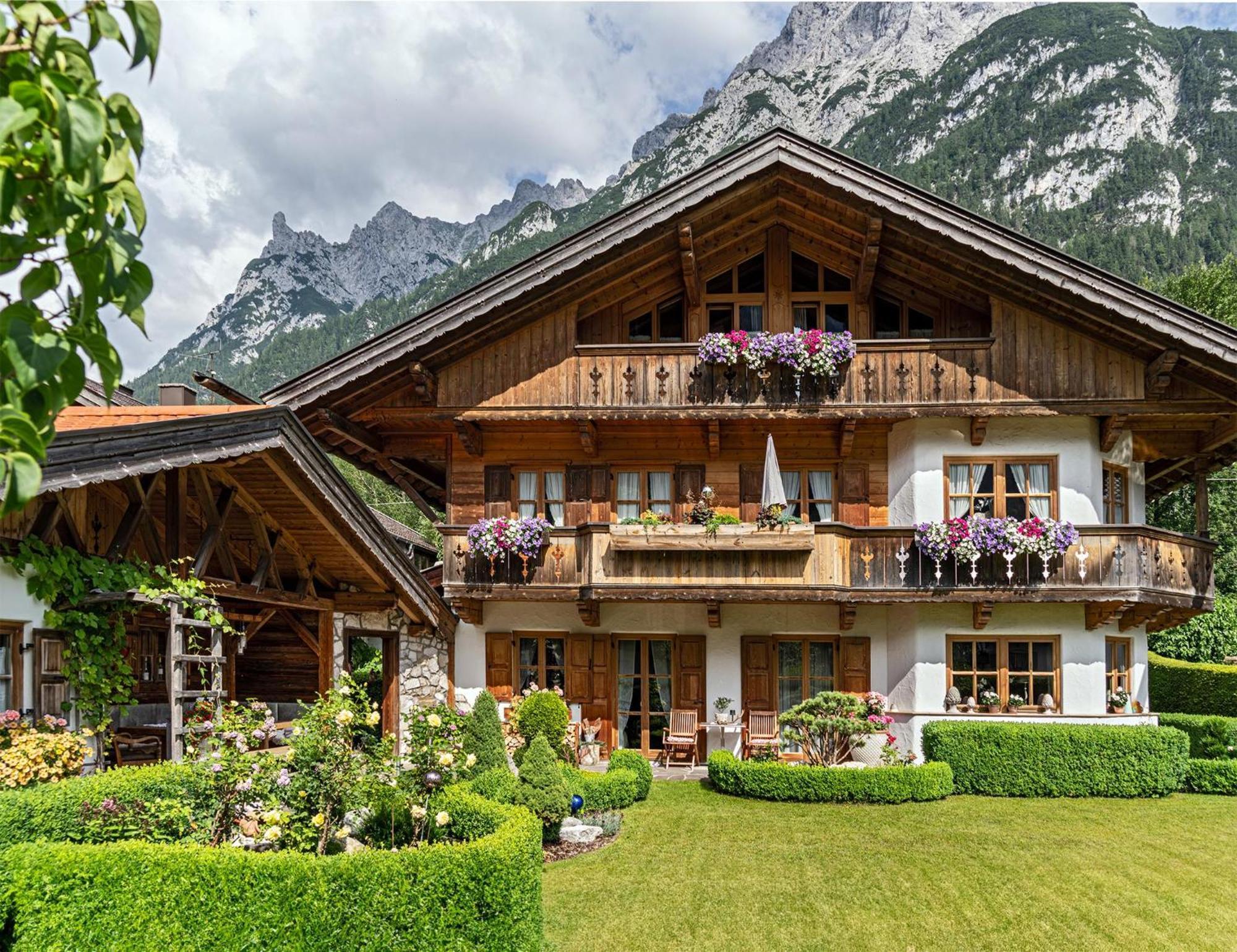 Ferienhaus Alpenblick Mittenwald Luaran gambar